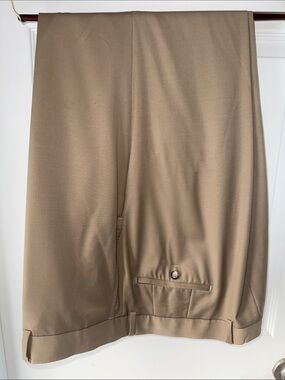 Boss Hugo Boss Camel/Tan James Brown Style Dress Pants. 42x32.5”.